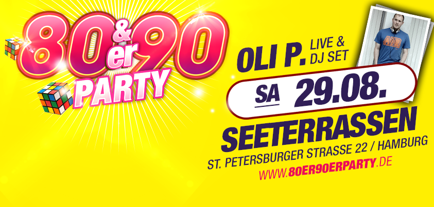 2021 90er party cafe seeterrassen 80er Ãœ30 party